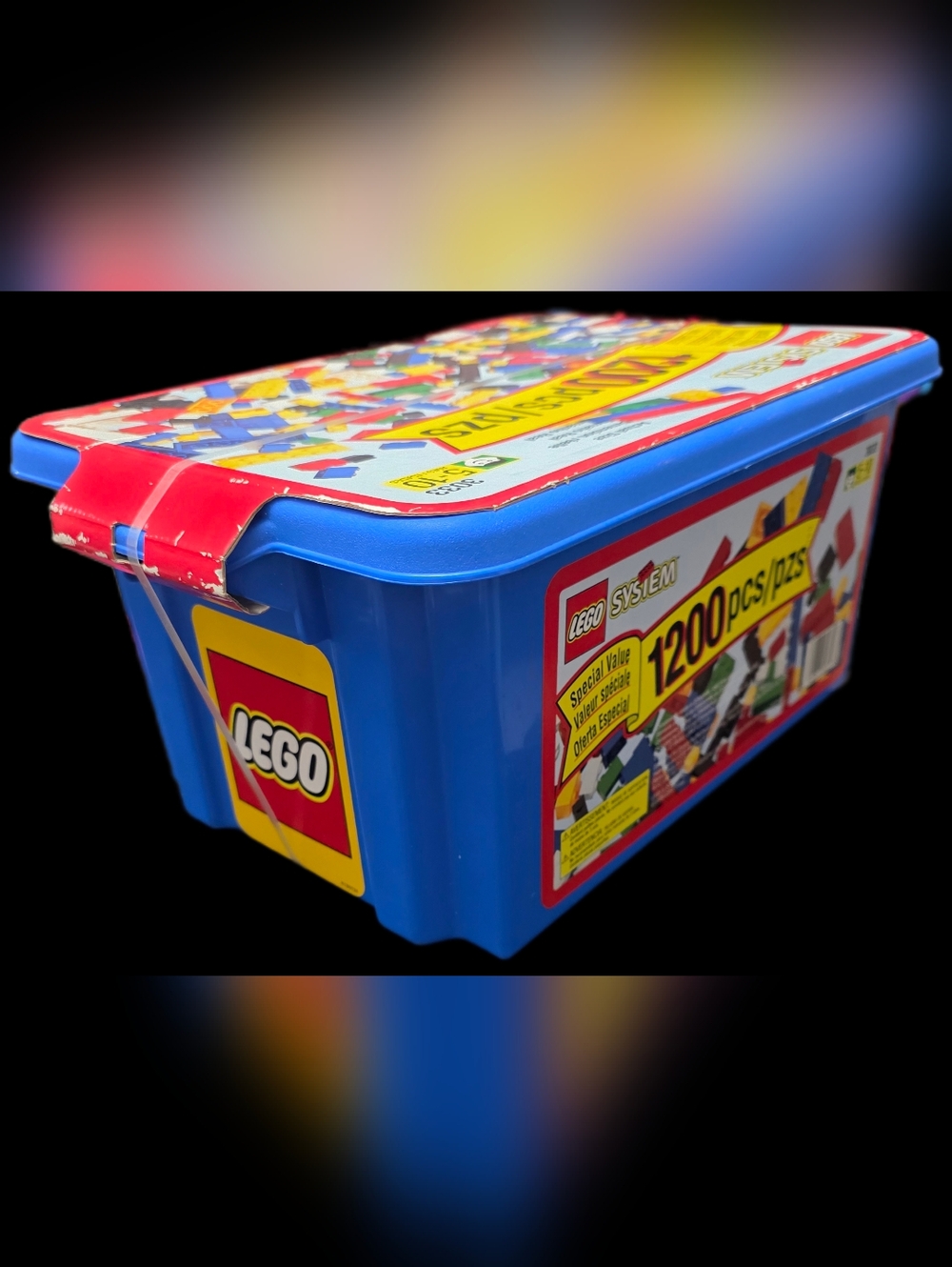Rare 1998 Vintage Lego system 3033 1200 Pcs + *NEW SEALED*